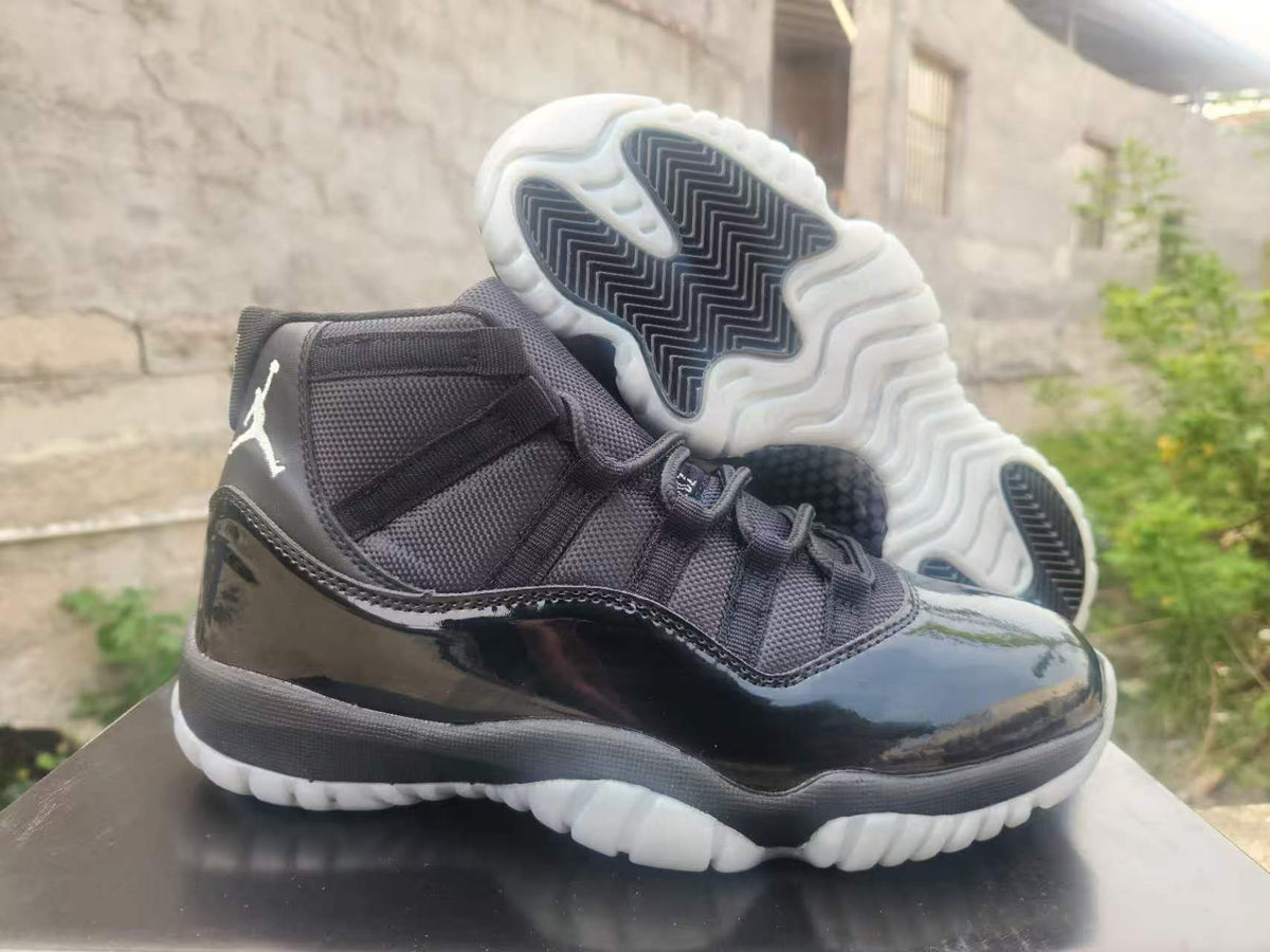 Jordan 11 Design-Inspired - "Piano Keys" "Black & White" Custom Tribute - AJ11-PIANOKEYS-1138