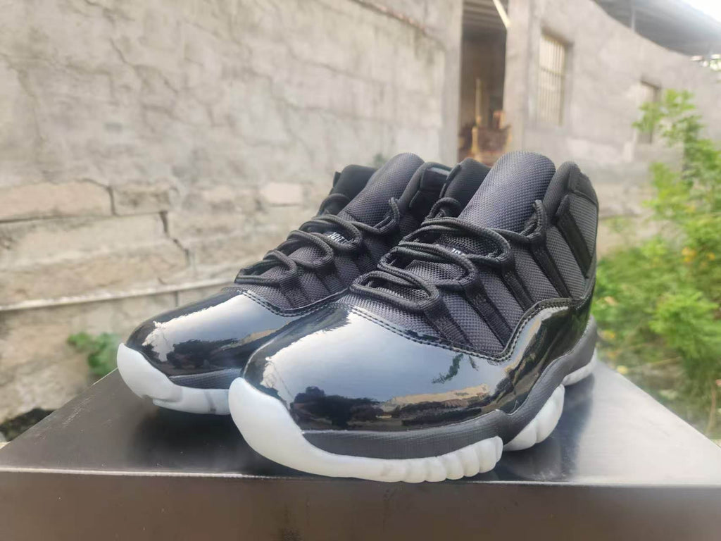 Jordan 11 Design-Inspired - "Piano Keys" "Black & White" Custom Tribute - AJ11-PIANOKEYS-1138