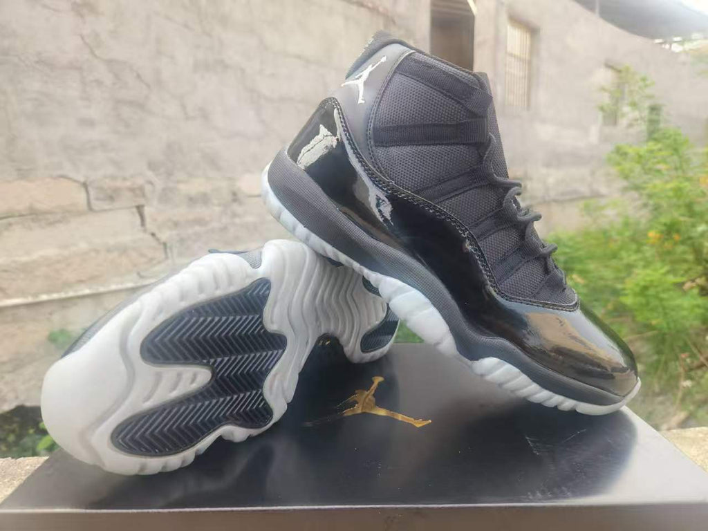 Jordan 11 Design-Inspired - "Piano Keys" "Black & White" Custom Tribute - AJ11-PIANOKEYS-1138