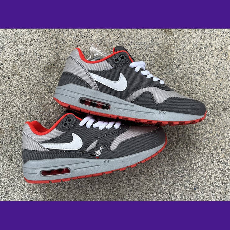 Nike Air Max 1 Design-Inspired - "Pigeons" - AM1-PIGEON-025 - Sole Revival and Redemption LLC