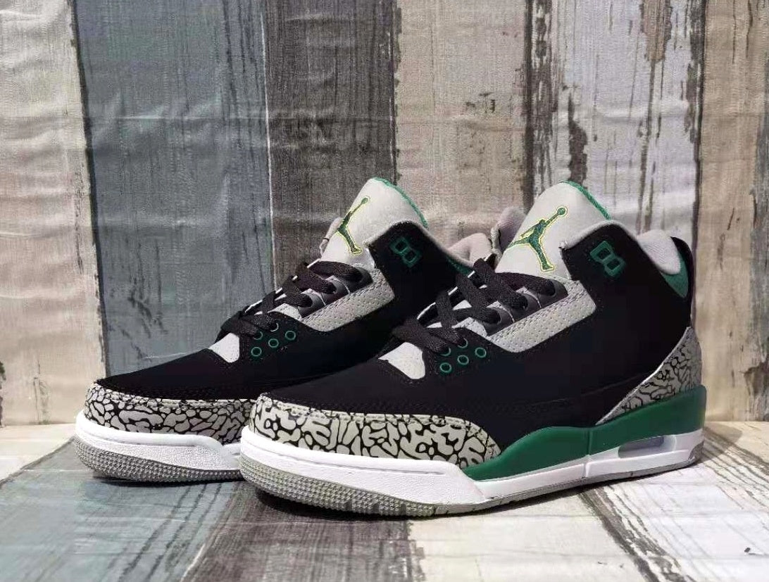 339 — Jordan 3 “Pine Green” — Design‑Inspired Tribute