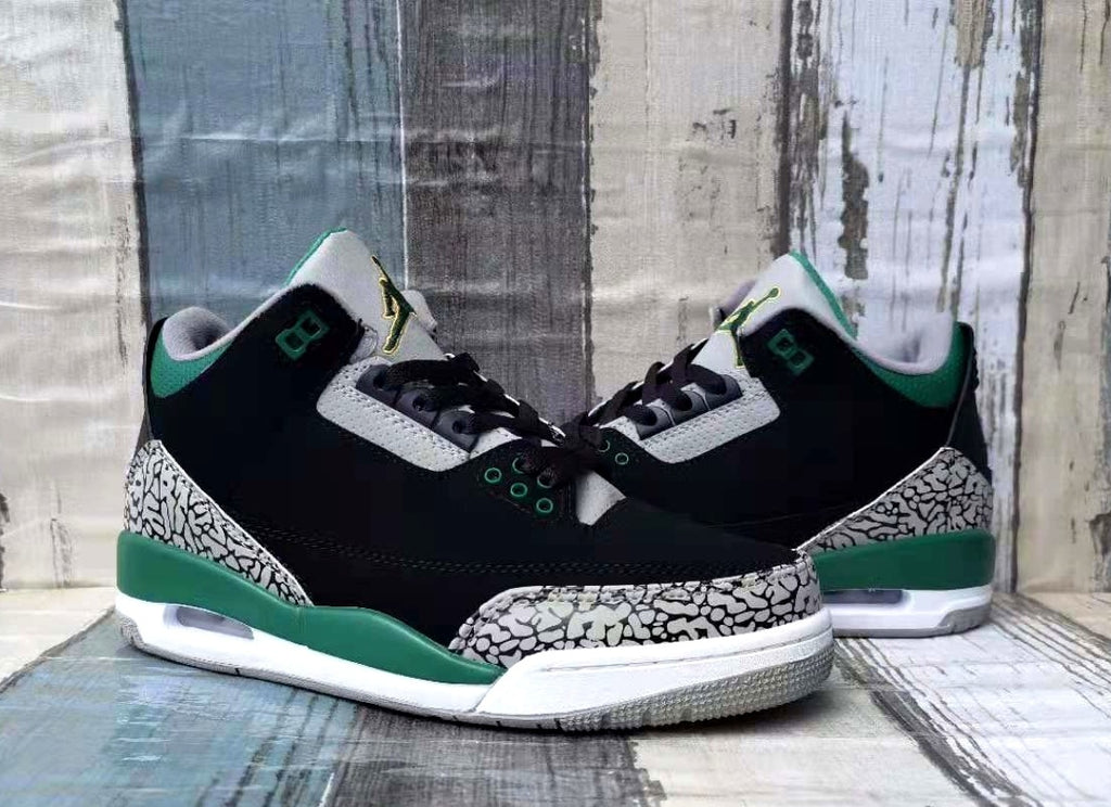 339 — Jordan 3 “Pine Green” — Design‑Inspired Tribute