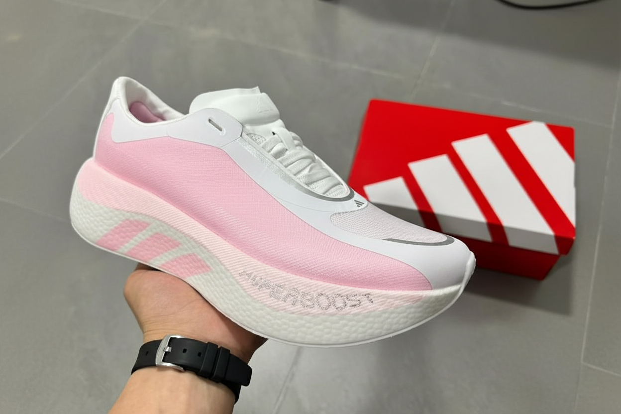 Pink colorway cleaned