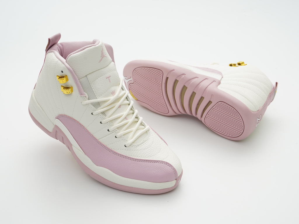 1218 — Jordan 12 “Rose Cream” — Design‑Inspired Tribute
