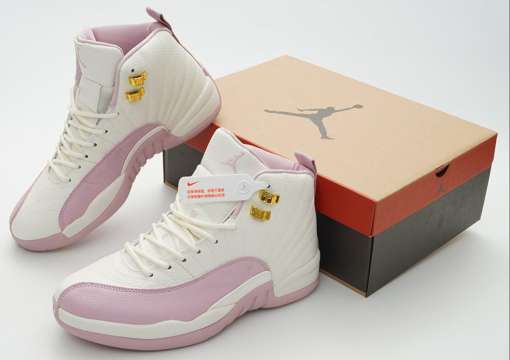 1218 — Jordan 12 “Rose Cream” — Design‑Inspired Tribute