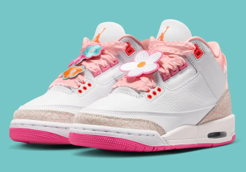 338 — Jordan 3 “Spring Flowers” / “Pink Bloom” — Design‑Inspired Tribute