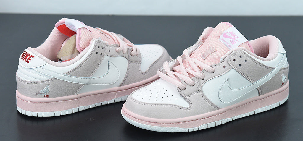 SB Dunk Low – Design-Inspired "Pink Pigeon" Custom Tribute Build SBDNK-083