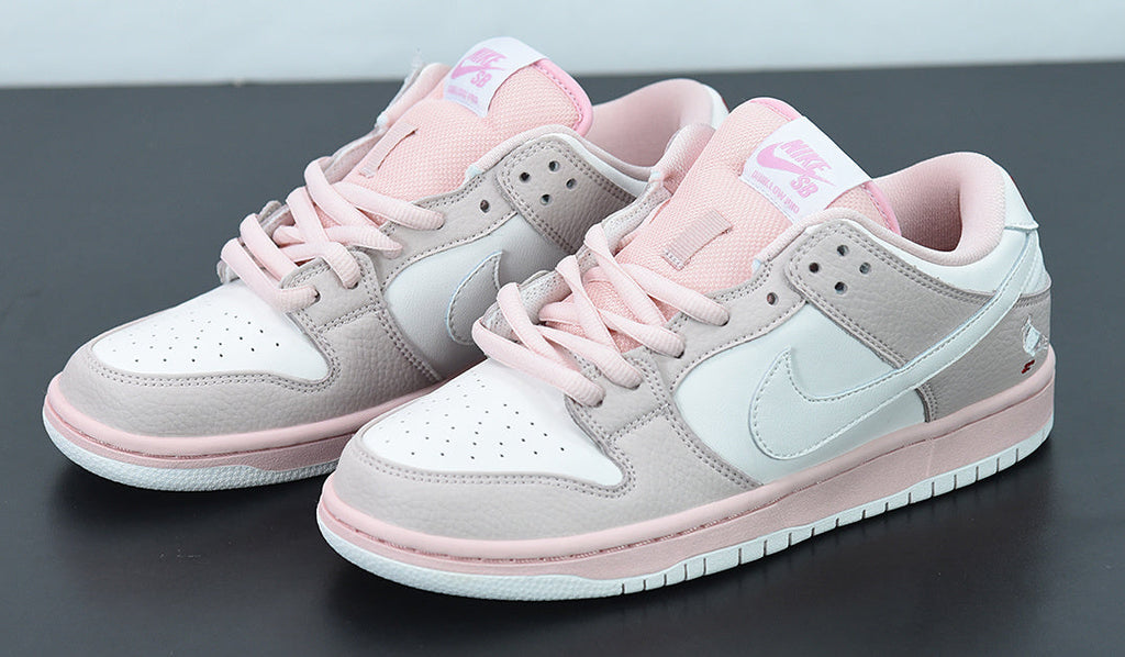 SB Dunk Low – Design-Inspired "Pink Pigeon" Custom Tribute Build SBDNK-083