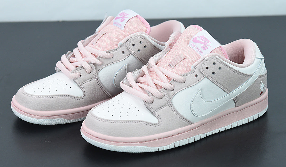 SB Dunk Low – Design-Inspired "Pink Pigeon" Custom Tribute Build SBDNK-083