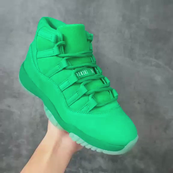 Jordan 11 Design-Inspired - "Monstars" - "Green Screen" - AJ11-MNSTARS-1142