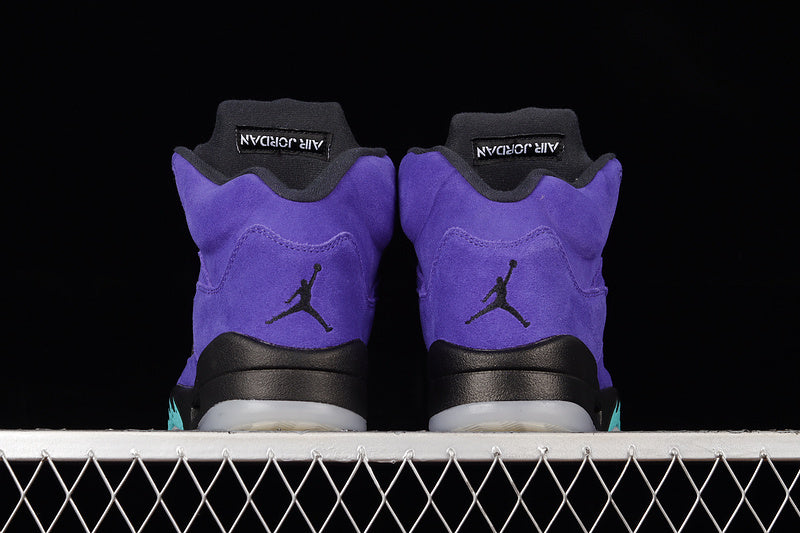 521 — Jordan 5 “Alternate Grape” (Purple Suede) — Design‑Inspired Sneaker