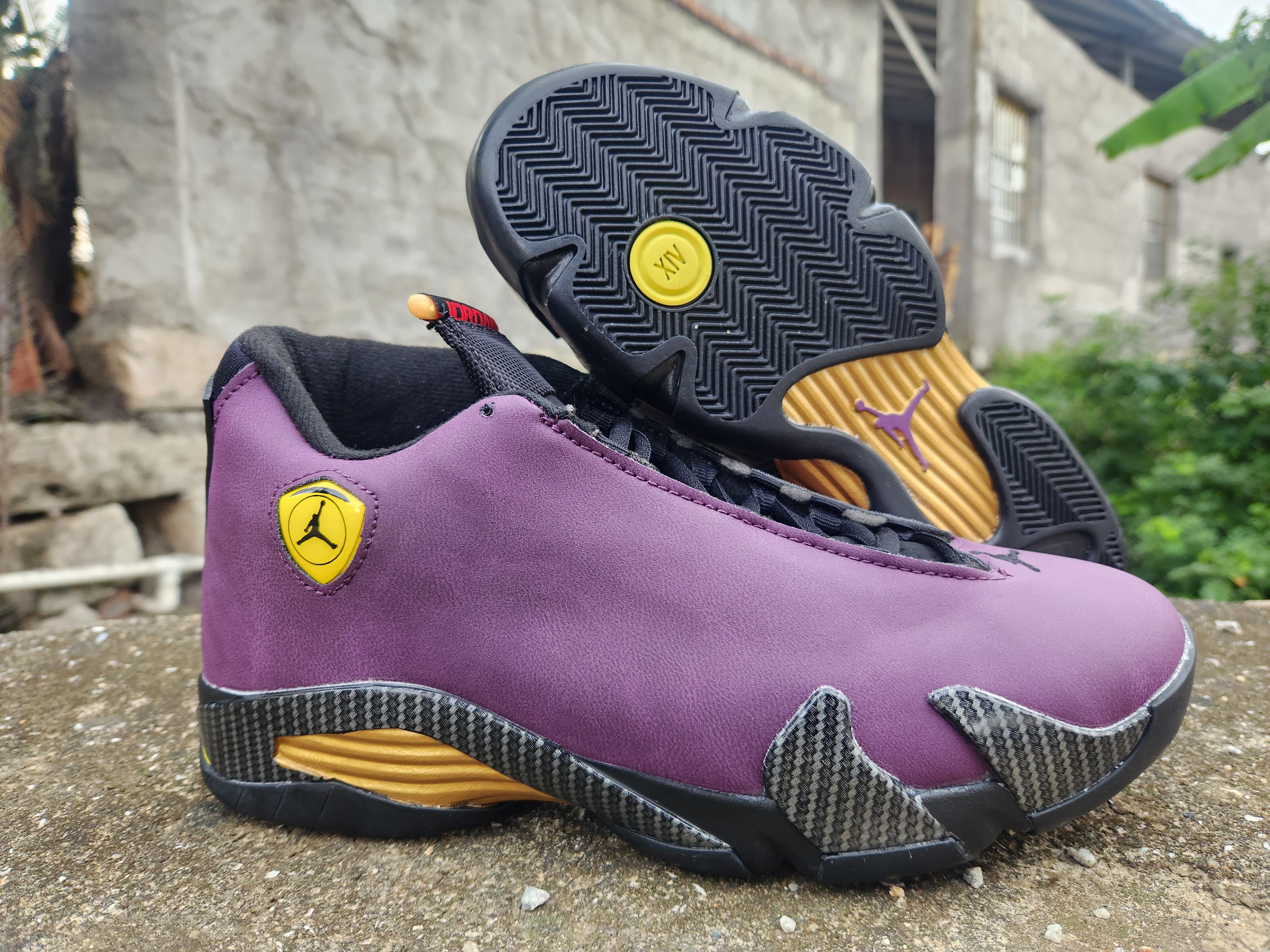 Jordan 14 Design-Inspired - Nigel Sylvester F&F "Purple 14s" Custom "Interpretation" - Fantasy Build - AJ14-NigelFF-1411