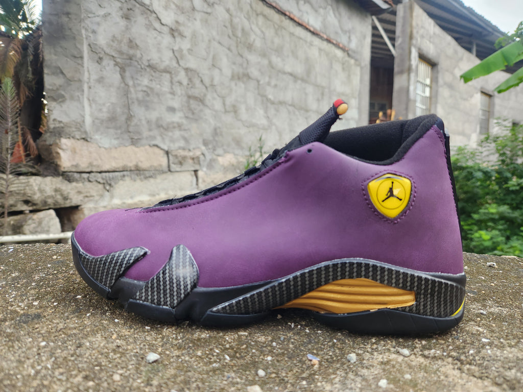 Jordan 14 Design-Inspired - Nigel Sylvester F&F "Purple 14s" Custom "Interpretation" - Fantasy Build - AJ14-NigelFF-1411