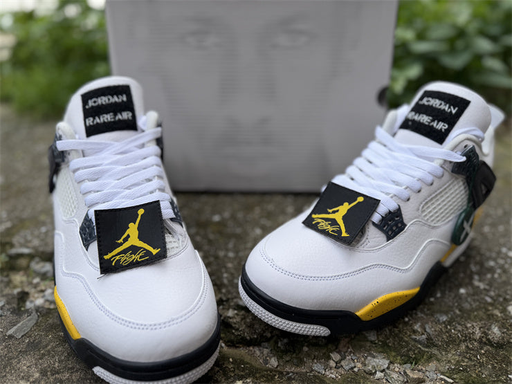 Jordan 4 Design-Inspired - "Tour Yellow Rare Air" Custom Tribute - AJ4-RAREAIR-481
