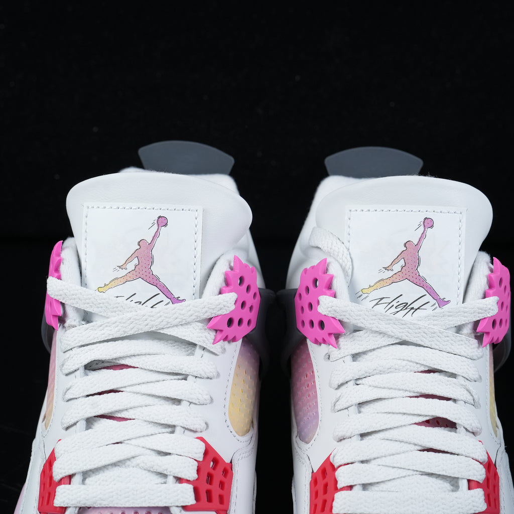 Jordan 4 – Design-Inspired "Comic" Custom Tribute Build AJ4-COMIC-412
