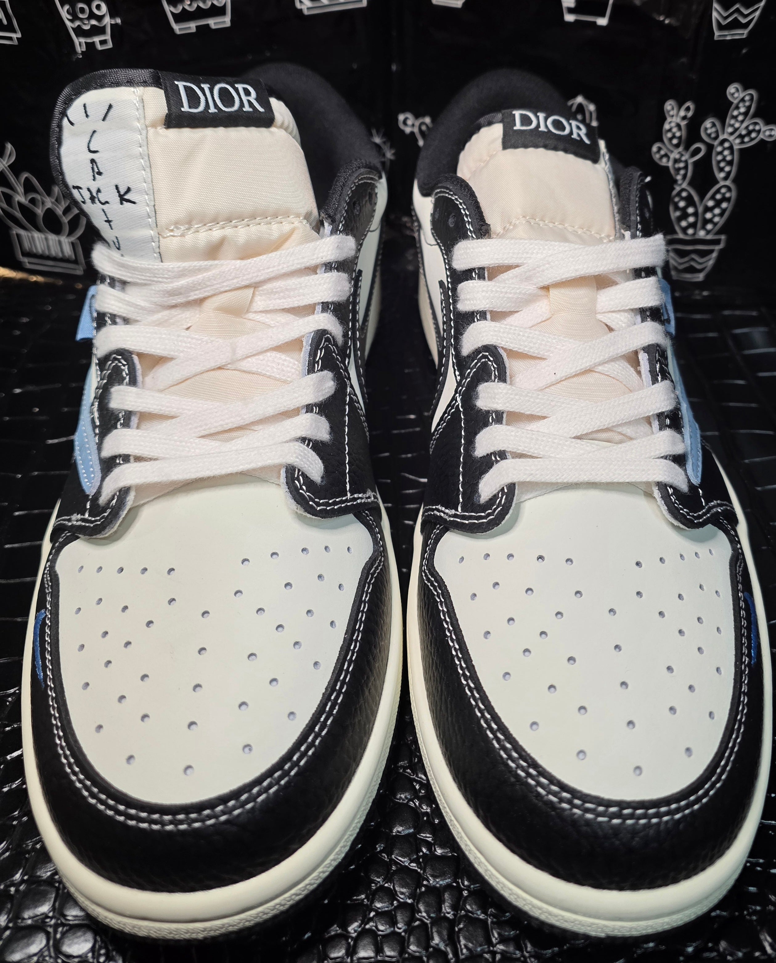 Jordan 1 low Cactus-Jack Dior fantasy collaboration