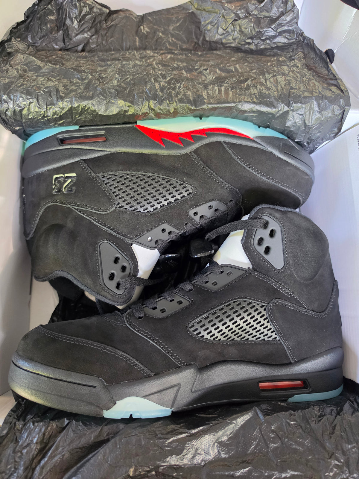 Jordan 5 Design-Inspired "Halloween" 2.0 Edition Tributes AJ5-HALLOWN2-537 - Sole Revival and Redemption LLC