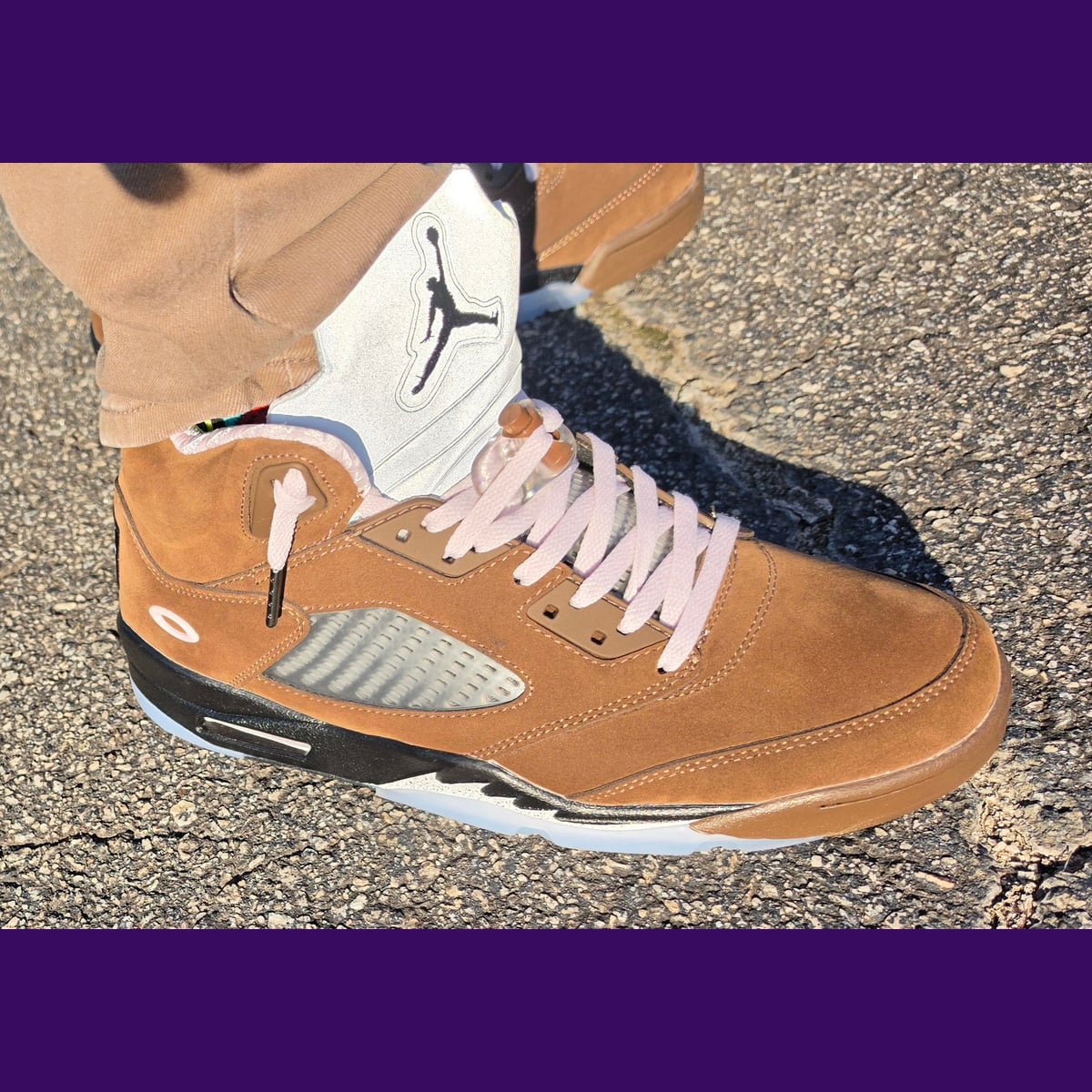 Jordan 5 Design-Inspired - Travis Scott x Oakley "Brown" Fantasy Build - AJ5-TSOAKLEY-538 - Sole Revival and Redemption LLC