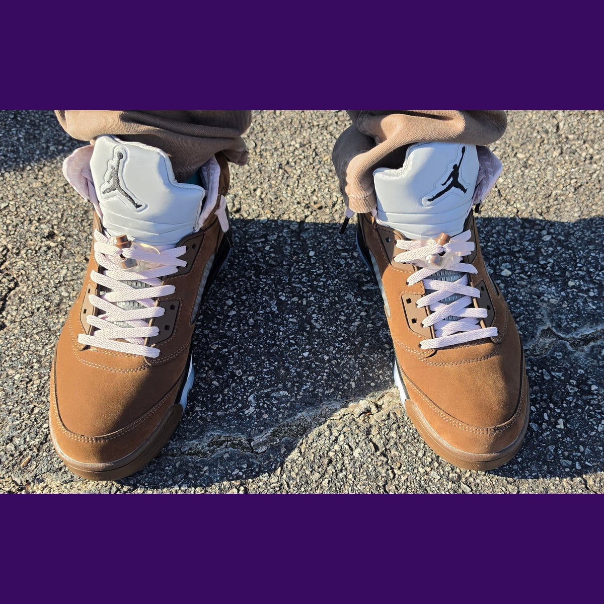 Jordan 5 Design-Inspired - Travis Scott x Oakley "Brown" Fantasy Build - AJ5-TSOAKLEY-538 - Sole Revival and Redemption LLC