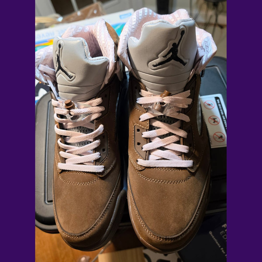 Jordan 5 Design-Inspired - Travis Scott x Oakley "Brown" Fantasy Build - AJ5-TSOAKLEY-538 - Sole Revival and Redemption LLC