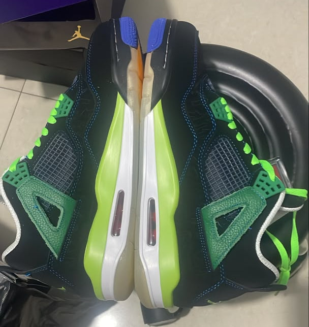 Jordan 4 Design-Inspired - "Doernbecher" Custom Tributes - AJ4-DOERNBECHER-413