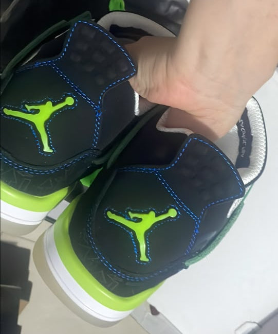 Jordan 4 Design-Inspired - "Doernbecher" Custom Tributes - AJ4-DOERNBECHER-413
