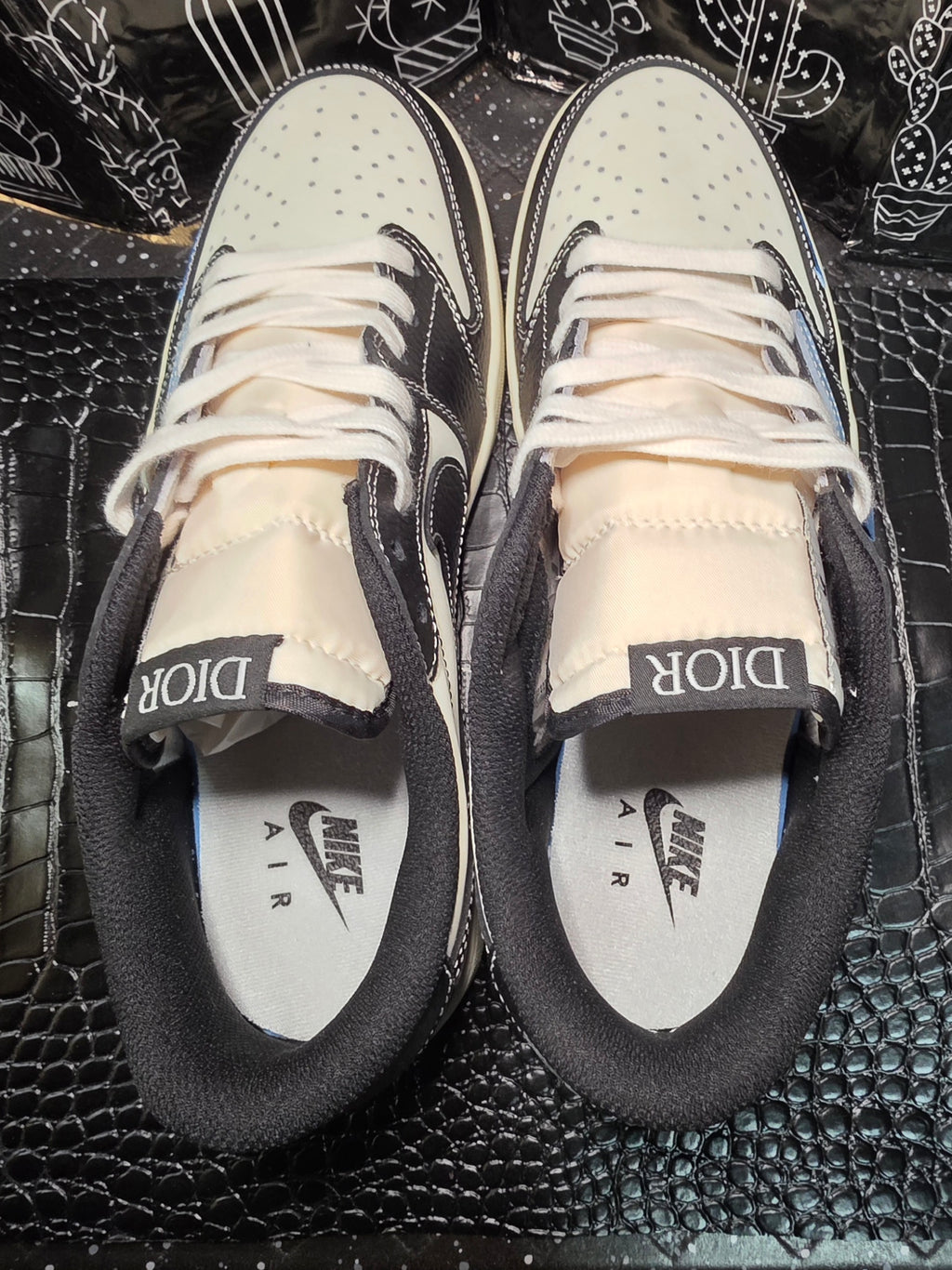 Jordan 1 low Cactus-Jack Dior fantasy collaboration