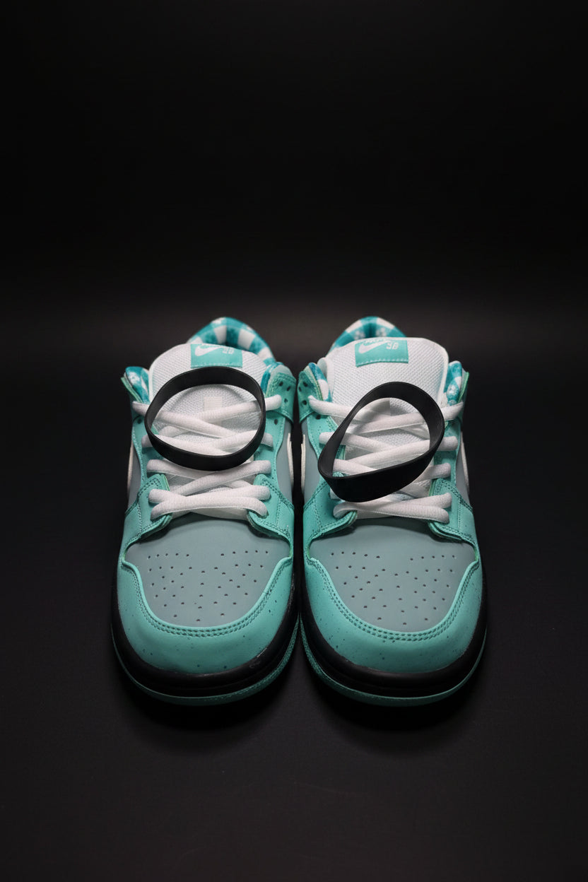 SBDNK‑006 — Nike SB Dunk Low “Diamond Lobster” — Aqua/Black/Silver — Design‑Inspired