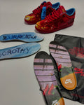 Nike SB Dunk – Design‑Inspired “Ruby Slippers” Custom Tribute SBDNK‑065