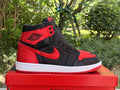 041 — Jordan 1 High “Satin Bred” — Design‑Inspired