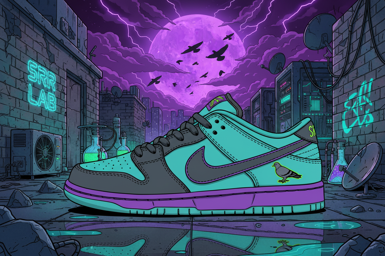 SB Dunks Design Inspired Tributes sneaker