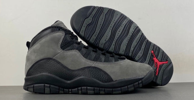 Jordan 10 – Design-Inspired "Shadow" Custom Tribute Build AJ10-SHADOW-1011