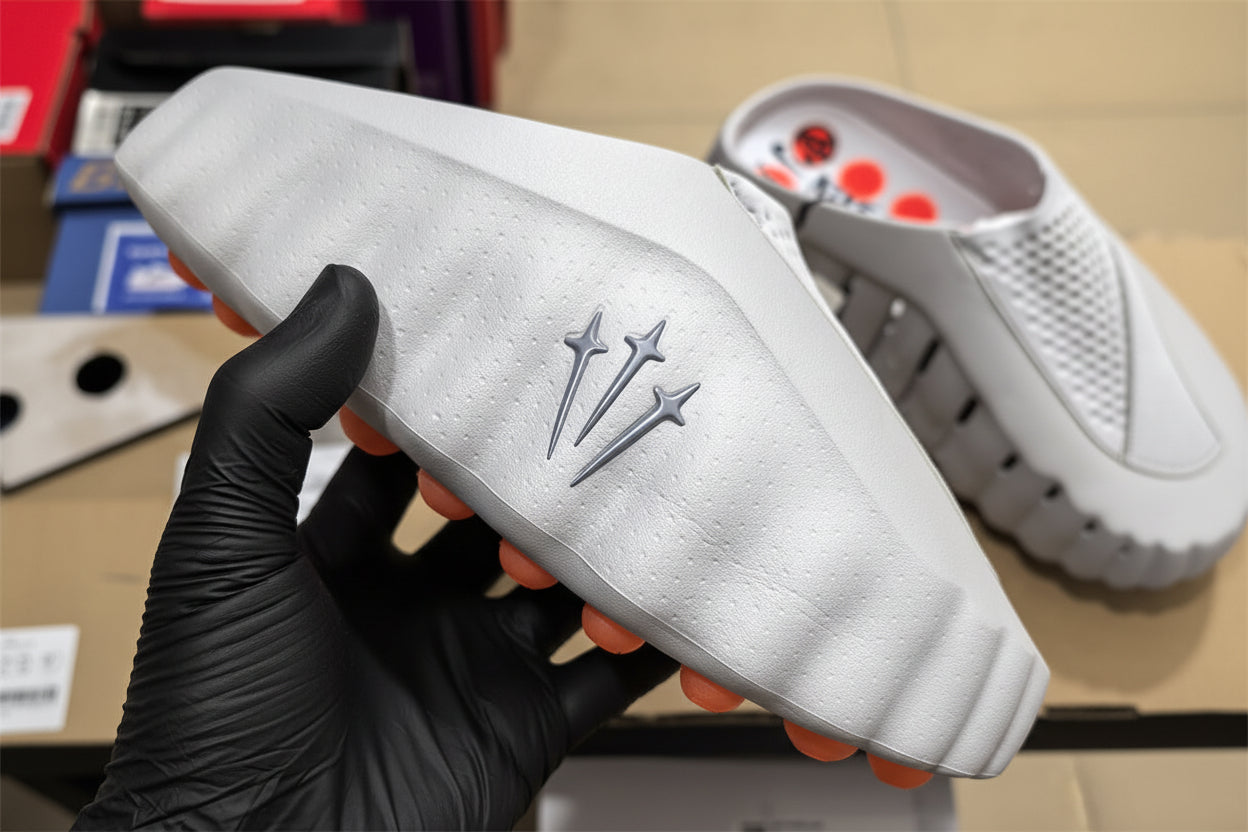 Nike Mind 001 Slides — Design‑Inspired Footwear- NOCTA - White/ Orange