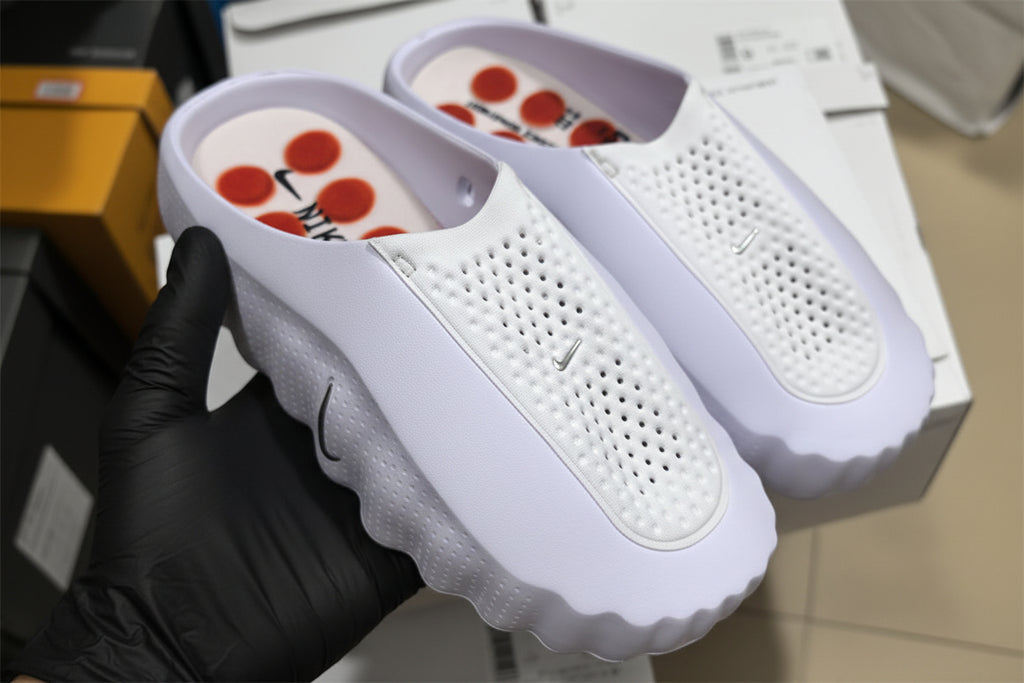 Nike Mind 001 Slides — Design‑Inspired Footwear: White/ Speed Red
