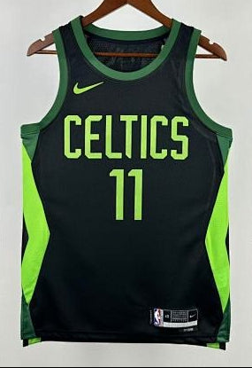 Boston Celtics — Kyrie Irving #11 City Edition Jersey (Black/Neon Green)