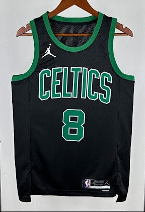 Boston Celtics — Kemba Walker #8 Statement Edition Jersey (Black/Green)