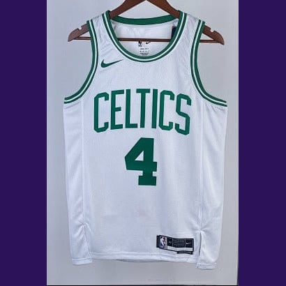Boston Celtics — Jrue Holiday 4 Association Jersey (White) - Sole Revival and Redemption LLC