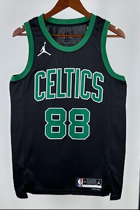 Boston Celtics — Neemias Queta #88 Statement Edition Jersey (Black/Green)