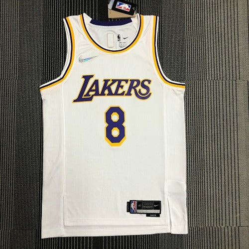 Los Angeles Lakers — Kobe Bryant #8 City Edition (Association White/Purple-Gold)