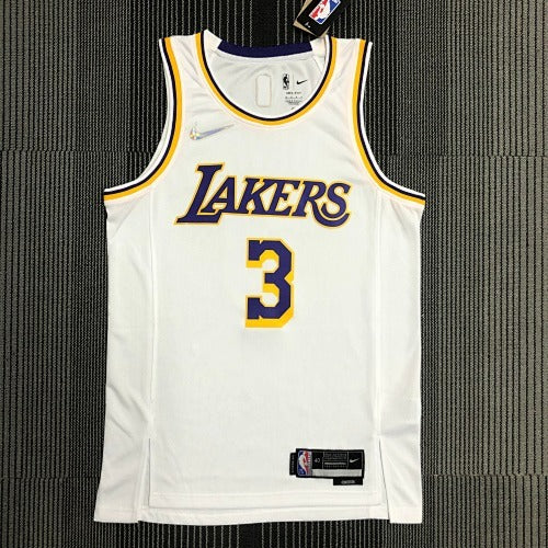 Los Angeles Lakers — Anthony Davis #3 City Edition (Association White/Purple-Gold)