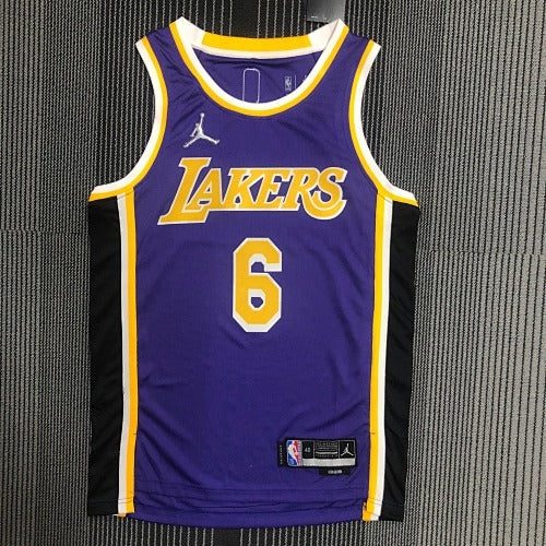 Los Angeles Lakers — Lebron James #6 City Edition (Statement Purple)