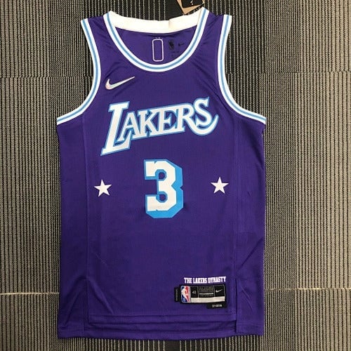 Los Angeles Lakers - Anthony Davis #3 City Edition (City Edition Purple "LAKERS" Stars)