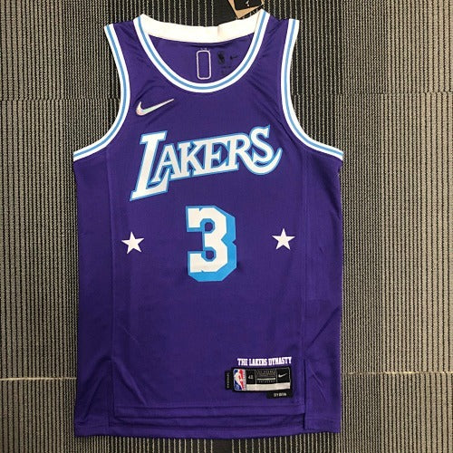 Los Angeles Lakers - Anthony Davis #3 City Edition (City Edition Purple "LAKERS" Stars)