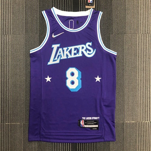 Los Angeles Lakers - Kobe Bryant #8 City Edition (City Edition Purple "LAKERS" Stars)