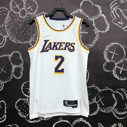 Los Angeles Lakers — Lonzo Ball #2 City Edition (Association White/Purple-Gold)