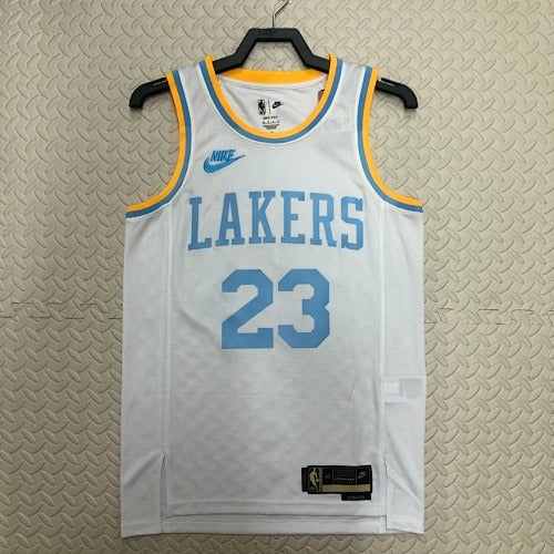 Los Angeles Lakers — LeBron James #23 City Edition (Classic Edition White/Baby Blue)