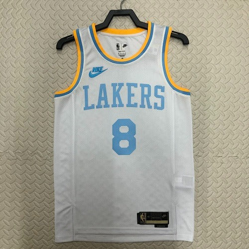 Los Angeles Lakers — Kobe Bryant #8 City Edition (Classic Edition White/Baby Blue)