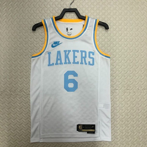 Los Angeles Lakers — Lebron James #6 City Edition (Classic Edition White/Baby Blue)