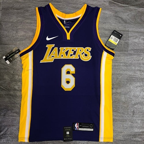 Los Angeles Lakers — Lebron James #6 City Edition (Icon Purple)