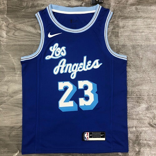 Los Angeles Lakers — LeBron James #23 City Edition (City/Classic Blue "Los Angeles")